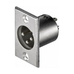 LZ-140 Βύσμα CANON XLR Αρσενικό για σασί 3P