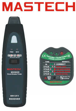 MASTECH MS5905RTD Tester Πρίζας Ανιχνευτής ασφαλείας