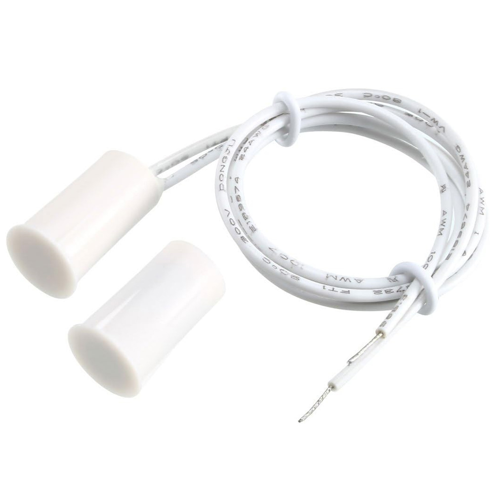 MC-26026-WH (ΛΕΥΚΗ) Χωνευτή μαγνητική επαφή κοντή (17mm)