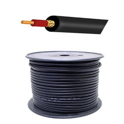 MPE-16B_100 ΜΑΥΡΟ Καλώδιο Μικροφώνου MONO 6mm (Kουλούρα 100 μέτρων)