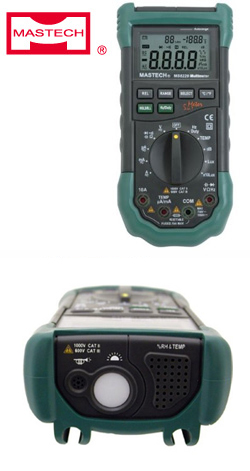 MASTECH MS8229 Ψηφιακό Πολύμετρο 5 σε 1 πλήρες προστασίας