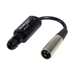 MuxLab 500025 MonoPro XLR (Male) Balun – Μετατροπέας Ήχου XLR μέσω Cat5e/6 UTP έως 1.5km (XLR Male)