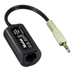 MuxLab 500030 Stereo PC-Audio Balun – Μετατροπέας Ήχου Jack 3.5mm μέσω Cat5e/6 έως 1.5km (3.5mm Jack)