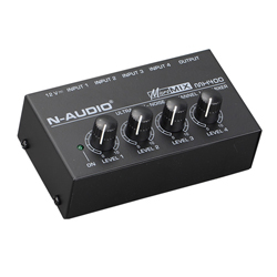 N-AUDIO MX400 Κονσόλα Μίξης 4 καναλιών