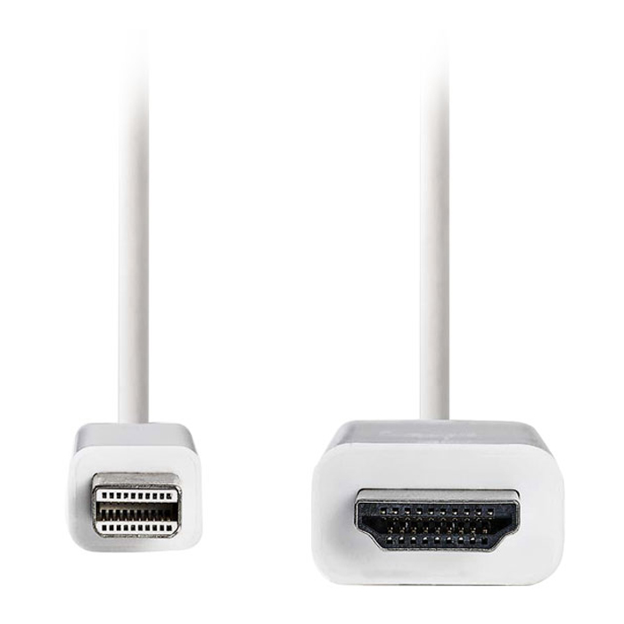 NEDIS CCGP37600WT20 Καλώδιο Mini DisplayPort αρσ. - HDMI αρσ. 2m