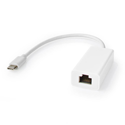 NEDIS CCGT64952WT02 Αντάπτορας δικτύου USB-C σε RJ45 Ethernet 1 Gbps