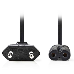 NEDIS CEGL11040BK20 Καλώδιο τροφοδοσίας οχταράκι 2m 