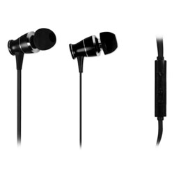 NOD L2M Μεταλλικά Ενσύρματα Ακουστικά Handsfree In-Ear Black