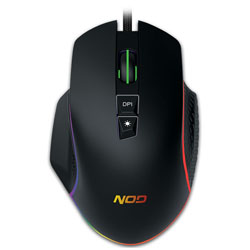 NOD RUN AMOK Ενσύρματο RGB Gaming mouse USB με ανάλυση έως 6400dpi