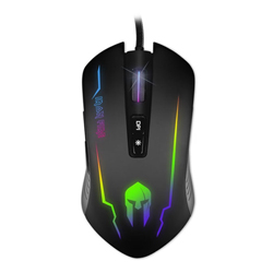 NOD GW-MSE-9 IRON FIRE Ενσύρματο οπτικό ποντίκι Gaming USB με RGB LED φωτισμό 3200dpi