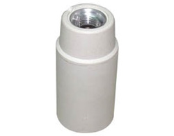 Ντουί Βακελίτου Βιδωτό Ε14 Λευκό