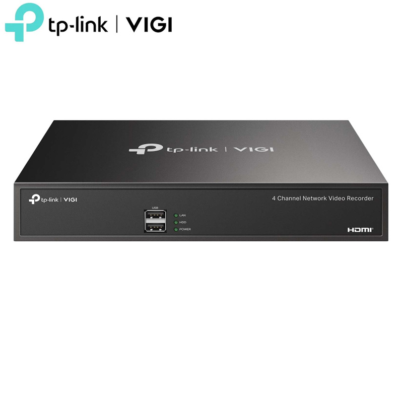 TP-LINK VIGI NVR1004H (V1) - Δικτυακό Καταγραφικό NVR 4 καμερών