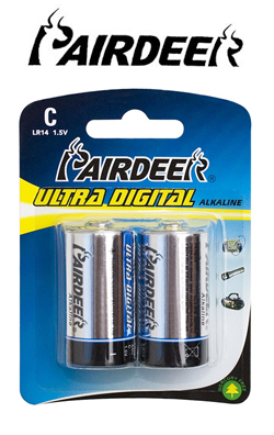 PAIRDEER C-LR14 Μπαταρία Alkaline Ultra Digital C (LR14) 2 τμχ