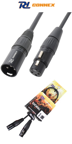 PD Connex CX35-1 Ποιοτικό Καλώδιο XLR 3p αρσενικό σε XLR 3p θηλυκό 1.5m 176.003 