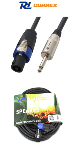 PD Connex CX27-5 Ποιοτικό Καλώδιο Speakon αρσενικό σε Jack 6.3mm MONO αρσενικό 5m 177.578
