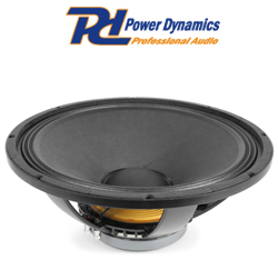 POWER DYNAMICS PD18PS Woofer 18" 1000 Watt Max με χυτό πλαίσιο Αλουμινίου 902.353