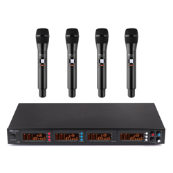 POWER DYNAMICS PD504H 4x 50 Channels UHF Set 4 Μικροφώνων Χειρός 179.004 --