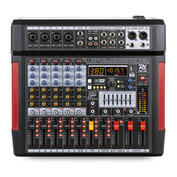 POWER DYNAMICS PDM-T604 Κονσόλα Ήχου 6 Καναλιών 380 DSP FX / USB/ MP3/ Bluetooth 172.660