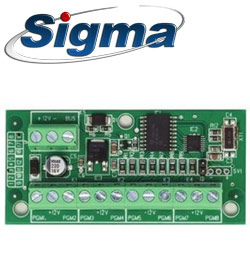 Sigma PGM-08S (PGM 8) Πλακέτα επέκτασης 8 προγραμματιζόμενων εξόδων PGM για Sigma APOLLO PLUS και S-PRO