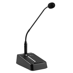 POWER DYNAMICS PMPM10 6-Zone Paging Μικρόφωνο Αναγγελιών για τη Σειρά Ενισχυτών PMP 954.030