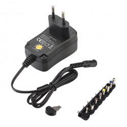 PSVS-600 Switching τροφοδοτικό ρυθμιζόμενης τάσης εξόδου 3-12V DC 600mA [2.1.14]