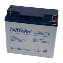 PT15-12 PATTERN Επαναφορτιζόμενη Μπαταρία Μολύβδου 12 Volt / 15 Ah Japan Technology 