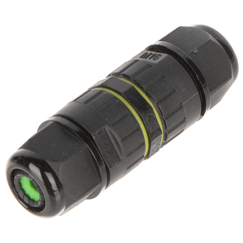 PUH-3P-M16 Αδιάβροχος Σύνδεσμος Καλωδίων Τροφοδοσίας IP68