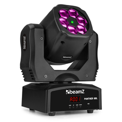 BEAMZ Panther 80L LED BEE EYE Moving head 6x 12W RGBW, DMX, με περιστρεφόμενους φακούς 150.443