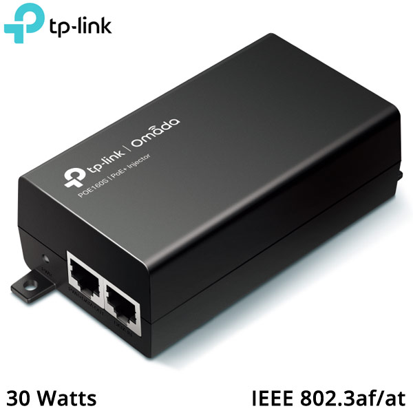 TP-LINK POE160S v3.0 PoE Injector 802.3af/at 30Watts, Συμβατό με IEEE 802.3af/at compliant 