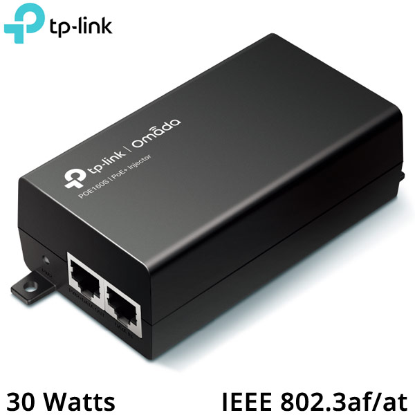 TP-LINK POE160S v3.0 PoE Injector 802.3af/at 30Watts, Συμβατό με IEEE 802.3af/at compliant 