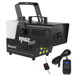 BEAMZ RAGE 1000LED Μηχανή Καπνού 1000 Watt με 2 Χειριστήρια, DMX και 6x RGB LED 160.712