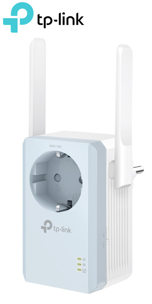 TP-LINK RE365 v3 AC1200 Wi-Fi Range Extender με Ενσωματωμένη Πρίζα, Dual Band 2,4GHz and 5GHz
