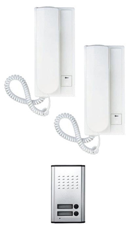 OEM RL-3208AA Θυροτηλέφωνο 2 καλωδίων με 2 Ακουστικά