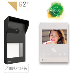 GOLMAR S5110/ART 4 LITE Kit Soul 4.3'' Hands-free Αφής για 1 Διαμέρισμα με 2 καλώδια G2+