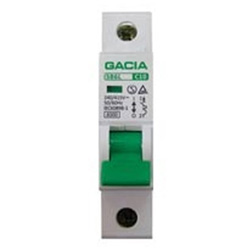 GACIA SB6L-1B32 Ασφάλεια Ράγας 1P B 32A 6kA 230/400VAC (03.018.0320)
