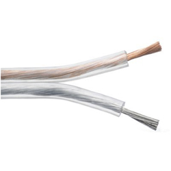 SP-150T Καλώδιο ηχείων 2 αγωγών OFC διάφανο 2 x 1.50 mm2 (μέτρο)