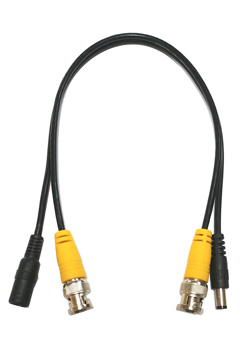 ST-17ABC-30A Καλωδίωση CCTV BNC + Τροφοδοσία μήκους 30cm