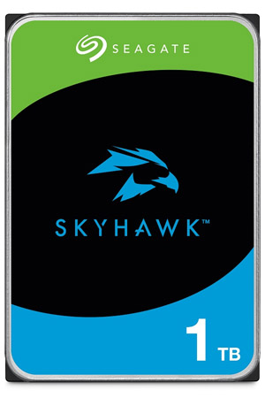 SEAGATE SKYHAWK 1TB Εσωτερικός Σκληρός Δίσκος 3.5'', SATA 6Gb/s, 256MB Cache, ST1000VX013