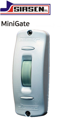 Sirsen MiniGate White (Λευκός) Ανιχνευτής Κουρτίνας Διπλής Τεχνολογίας PIR + MW Εσωτερικού Χώρου