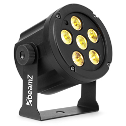BEAMZ SlimPar 30 6x 3W 3 in 1 CW/WW/UV LEDs και Τηλεχειριστήριο 150.903