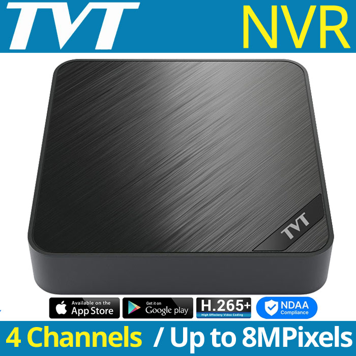 TVT TD-3004H1-A1L IP Καταγραφικό NVR για 4 IP Κάμερες Μέχρι 8Mpixels, H.265+ (Χωρίς PoE)