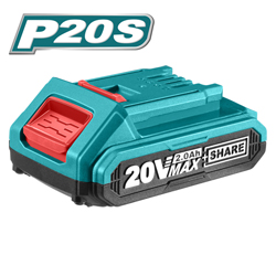 TOTAL TFBLI2001 Μπαταρία Λιθίου 20V / 2Ah P20S SHARE+