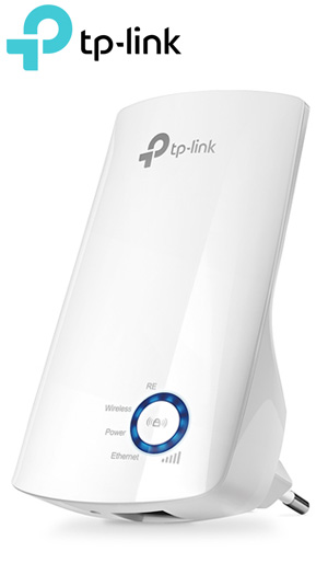 TP-LINK TL-WA850RE v7.0 Universal WiFi Range Extender 300Mbps