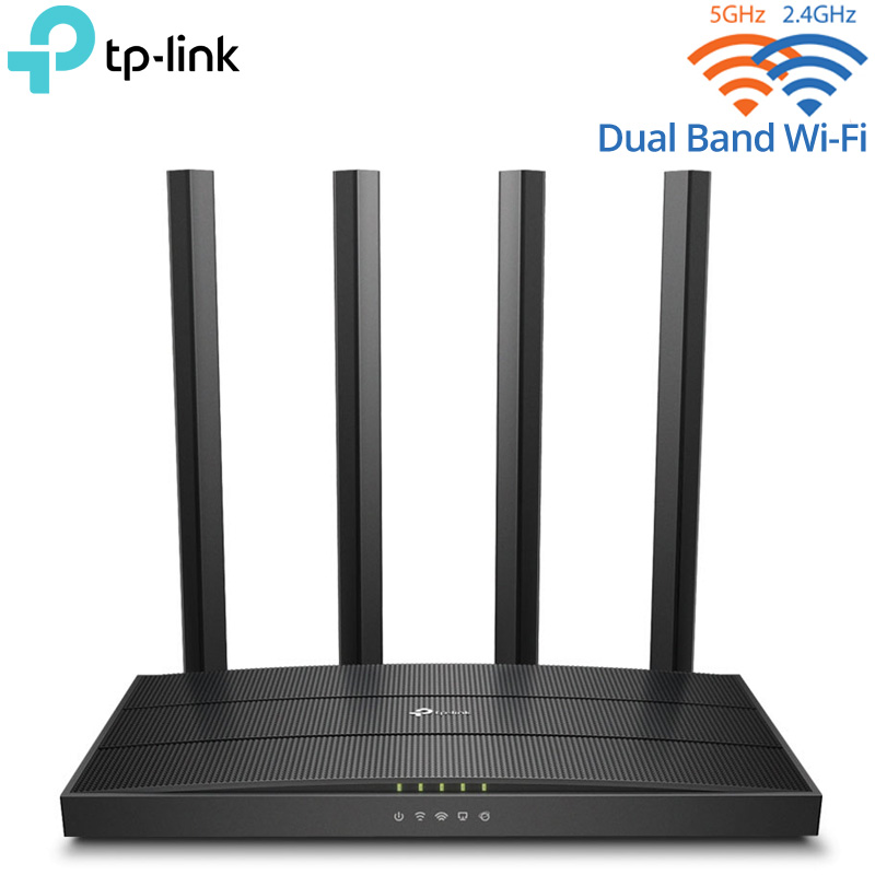 TP-Link Archer C6 AC1200 Gigabit MU-MIMO Wi-Fi Router Dual Band με 4 Κεραίες & EasyMesh