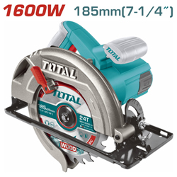 TOTAL TS1161856 Δισκοπρίονο Ξύλου 1600W 185mm