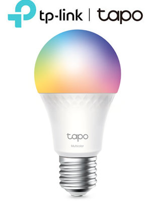 TP-LINK Tapo L535E (V3.2) Smart LED Bulb (E27) Multicolor, 2500-6500K, Wi-Fi, 1055Lm 9W, Brightness & color Dimmable 
