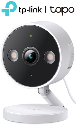 TP-Link Tapo C120 (V1.0) Ασύρματη Αδιάβροχη (IP66) WiFi IP Κάμερα 4MP, 2K, Color Night Vision, AI Detection Mic/Speaker, microSD