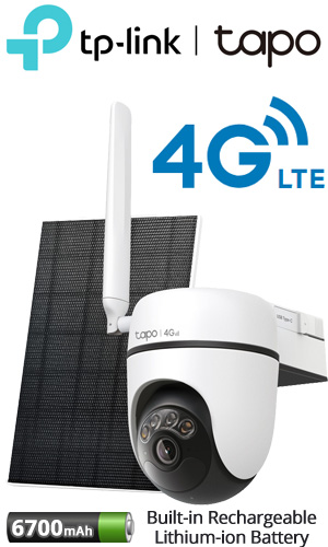 TP-Link Tapo C615G KIT (V1 .0) Ασύρματη (4G) Αδιάβροχη Κάμερα Μπαταρίας 6700mAh 3MP, 2K, Color Night Vision, AI Detection Mic/Speaker
