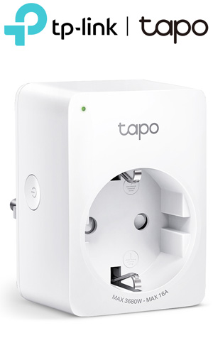 TP-LINK Tapo P110 v1.20 Mini Έξυπνη Πρίζα Wi-Fi με Μετρητή Κατανάλωσης Ενέργειας (Energy Monitoring)