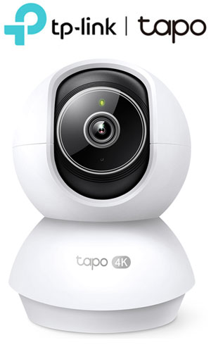 TP-Link Tapo C250 V1.0 Ρομποτική Περιστρεφόμενη Ασύρματη IP Κάμερα Εσωτερικού Χώρου 4K 8MP με AI Auto-Zoom Tracking